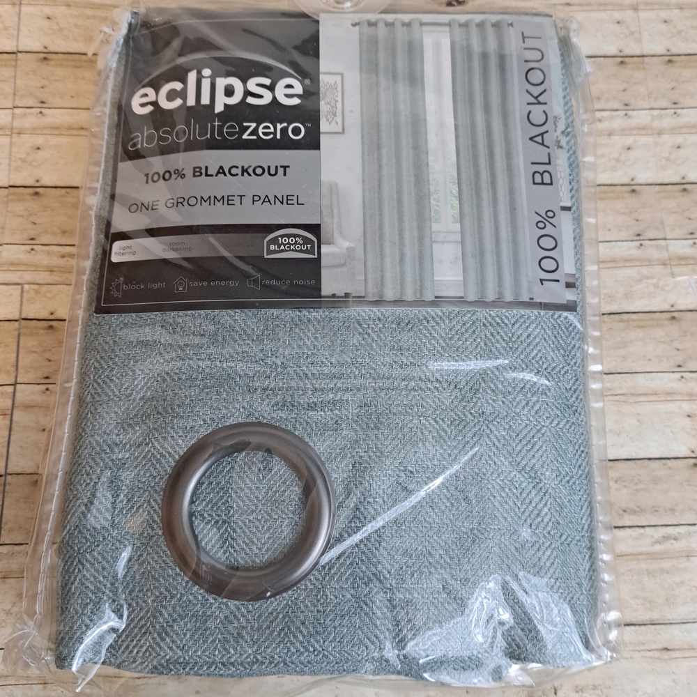 Eclipse Gray Curtains & Drapes with Modern Grommet Design